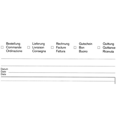 FAVORIT Livre usage multi. OK BONUS A5 8313 OK papier autocopiant 84 flls.