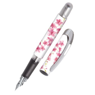 ONLINE Füllhalter College II 0.5mm 12465/3D Cherry Blossom blau
