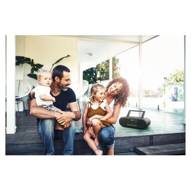 Panasonic Radio/CD-Player RX-D552 Schwarz