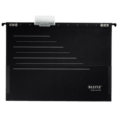LEITZ Hängemappe Alpha A4 19263095 schwarz 5 Stück