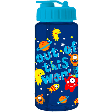 I-DRINK Drinking Bottle Out of world ID2105 16.3 x 6.5cm 400ml