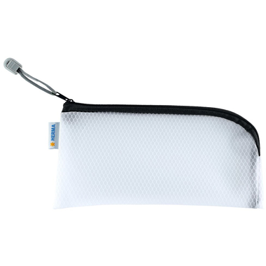 HERMA Reissverschlusstasche A6 20020 schwarz, 23x11cm