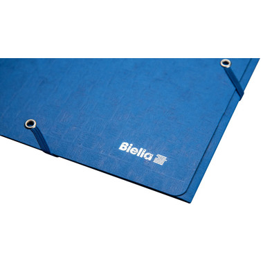 BIELLA Cartella con elastico A4 17840005U blu, 590gm2 220 fg.