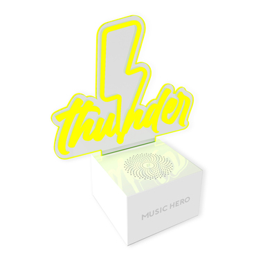 Wireless portable speaker with LED lights | SBS