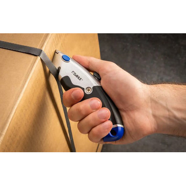 DAHLE Cutter Heavy Duty 10890-16224 noir/bleu, lame trapézoïdale
