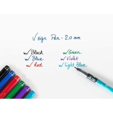 PILOT V-Sign Pen 0,6mm SW-VSP-BL blau