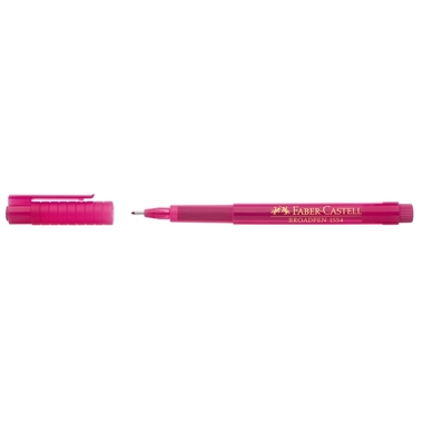 FABER-CASTELL Penna Broadpen 1554 0.8mm 155428 rosa