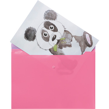 KOLMA Porte-documents Doppia A4 08.153.20 rose/violet