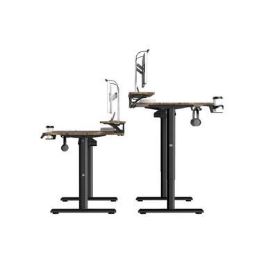 Ultradesk Gaming Tisch Higlander XXL Braun