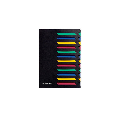 PAGNA Deskorganizer A4 24141-04 schwarz 12 Fächer