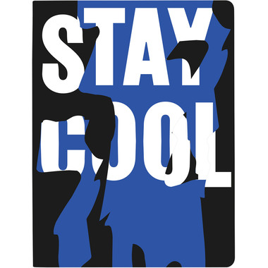 NUUNA Notizbuch Graphic L 55713 STAY COOL 256 Seiten