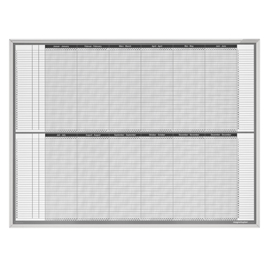 MAGNETOPLAN Planificateur vacances/activ. 3703155 7 jours, 30 Col. 1200x900mm