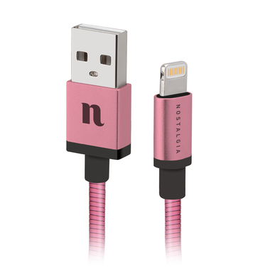 Câble données et charge Lightning-USB 2.0 d'un mètre