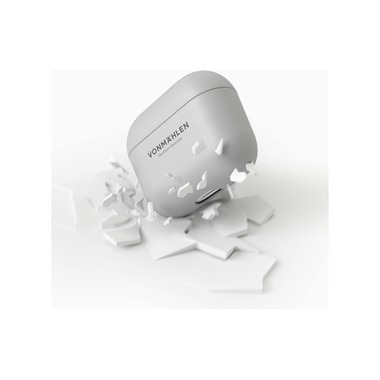 Vonmählen Custodia da trasporto Thin AirPods 3 Light Gray