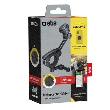 Support de smartphone réglable pour guidon de moto | SBS