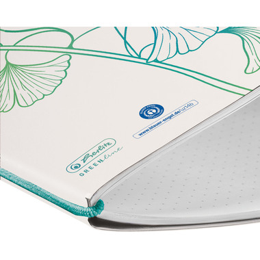 HERLITZ Carnet de notes My Book 50033669 A5 gREENline vague 40f.dotted