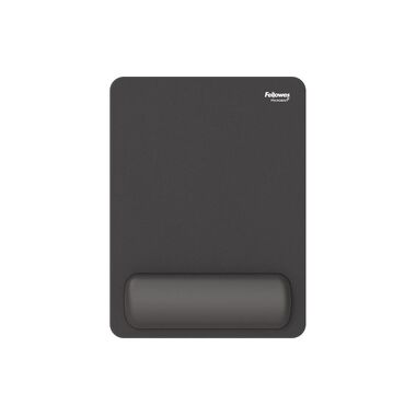 Fellowes Tappetino per mouse ergonomico Breyta con poggiapolsi Nero