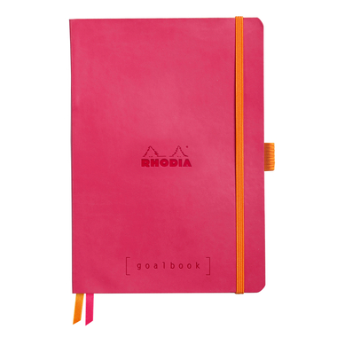 RHODIA Goalbook Notizbuch A5 117581C Softcover himbeer 240 S.