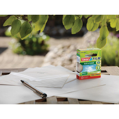 TESA Ruban adh.Eco & Clear 19mmx33m 570740000 8 rouleaux