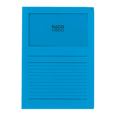 ELCO Dossier d'organ. Ordo A4 29489.32 classico, bleu int. 100 pièces