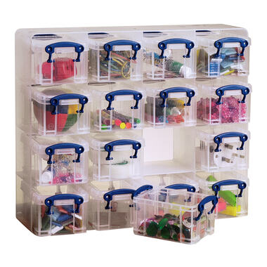USEFULBOX Organizer Set 0,14lt 68507300 transparent