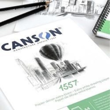 CANSON Skizzenblock 1557 A2 204127416 30 Blatt, geleimt, 180g