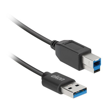 Câble de données 2m USB-A mâle vers USB-B mâle | Ekon