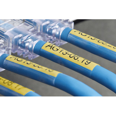 PTOUCH Band selbst lam. schwarz/gelb TZE-SL661 PT-D800W/D900W 36mm