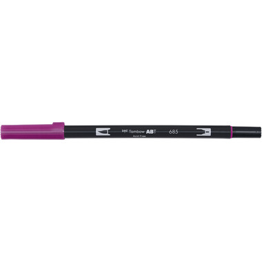 TOMBOW Dual Brush Pen ABT 685 deep magenta