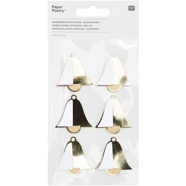 RICO DESIGN Adesivi nido dape 300472 I love Christmas 6 pezzi