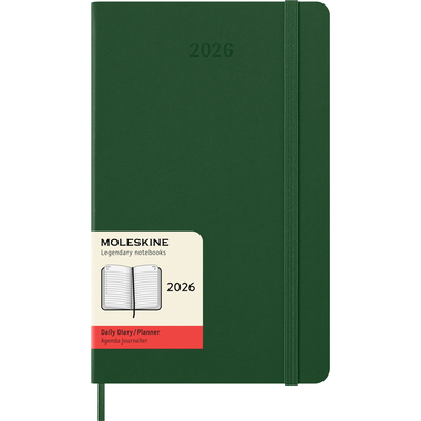 MOLESKINE Agenda Classic Large 2026 DHK1512DC3Y26 1G/1P verde mirto HC 13x21cm