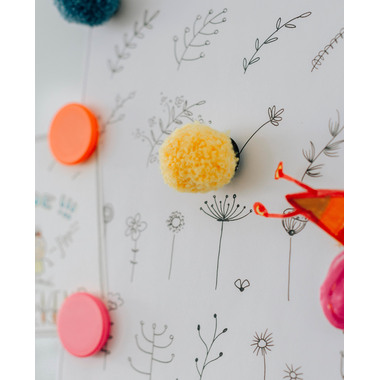 I AM CREATIVE Magnet Pompon Let`s Organize 4035.52 6 Stück