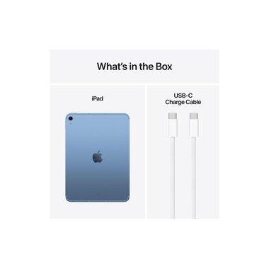 Apple iPad A16 11th Gen. 2025 Cellular 128 GB Bleu DEP