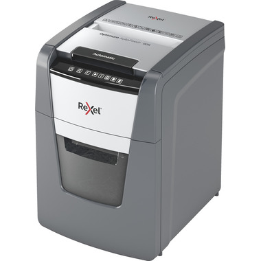 REXEL Aktenvernichter Optimum AF+ 2020090XCH 90X, P-4, 34lt