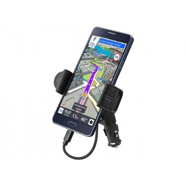 Smartphone slip-proof pad for dashboard or desk with charging function | SBS