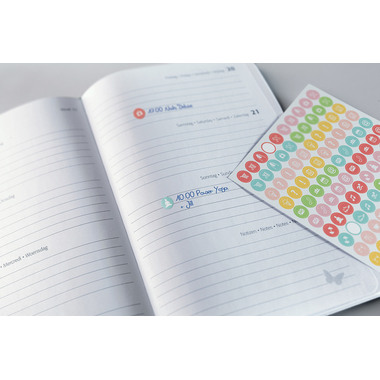 JOLIE Agenda Flair 2026 J6100 1W/2S indigo blue ML A6