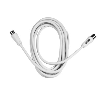 Koaxiales Antennenkabel Stecker / Stecker | Ekon
