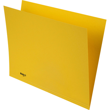 BIELLA Vertikalmappe Recycolor 25342720U 32x23,3/24,3cm, gelb 100 St.