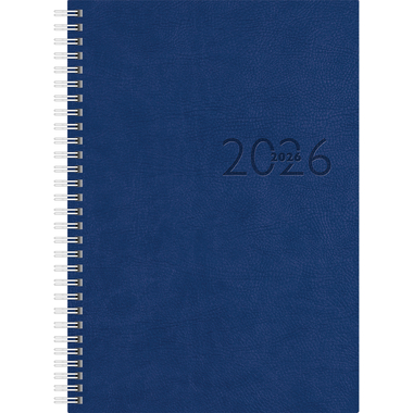 RIDOIDE Studioplan intl. Wire-O 2026 7023036306.26 1W/2S dunkelblau ML 16.8x24cm