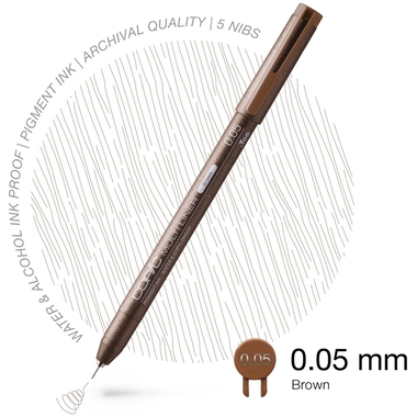 COPIC Multiliner 0.05mm 22075541 brown