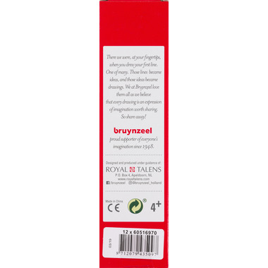 BRUYNZEEL Crayon de couleur Super 3.3mm 60516970 apricot