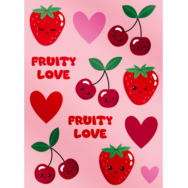 STEWO Sticker Yumi 2582507598 4 feuilles de 12 stickers