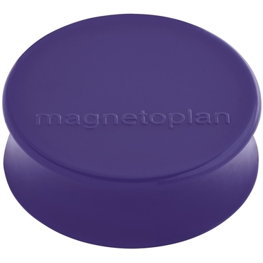 MAGNETOPLAN Magnet Ergo Large 10Stk. 1665011 violett 34x17.5mm