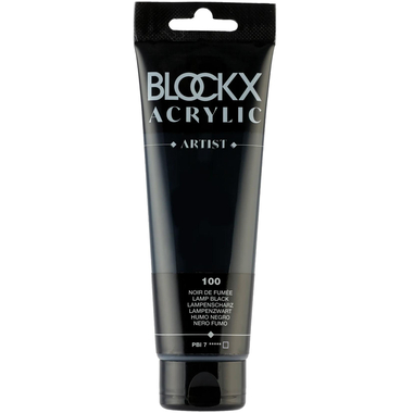 BLOCKX Colore acrilici 120ml 60100BXC nero lampada