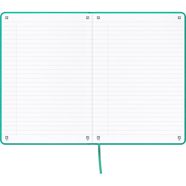 OXFORD Notizbuch Signature A5 400154941 ass., liniert 80 Blatt