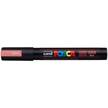 POSCA Marker 1.8-2.5mm PC5M MET. RE MET rot, Rundspitze