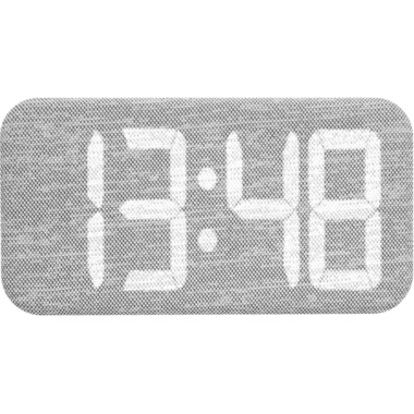 TFA Dostmann Réveil numérique Gris