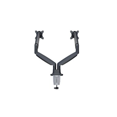 Multibrackets supporto da tavolo a molla a gas doppio fino a 9 kg – Nero