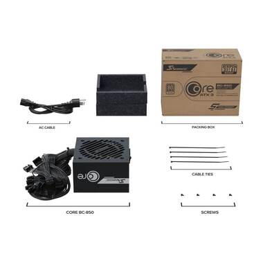 Seasonic Netzteil CORE BC ATX 3.1 850 W