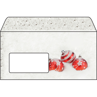 SIGEL Enveloppe Noël C6/5 DU247/W 90g, Winter Flair 50 pièces